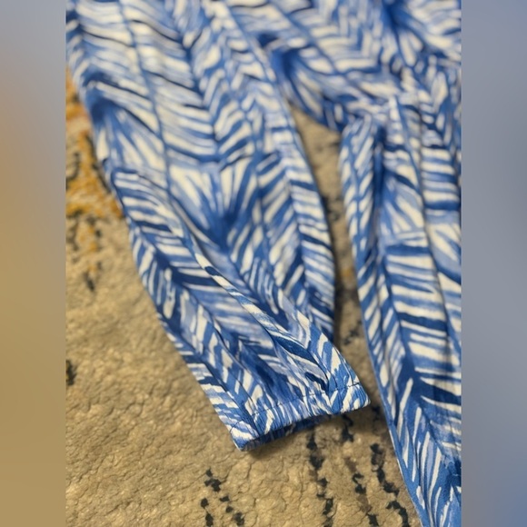 Lilly Pulitzer Colby romper Lapis Blue Costa Verde Size XS - Picture 6 of 8